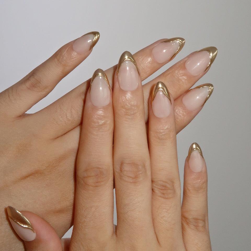 24k - Ersa Nails Gold PressOnNails