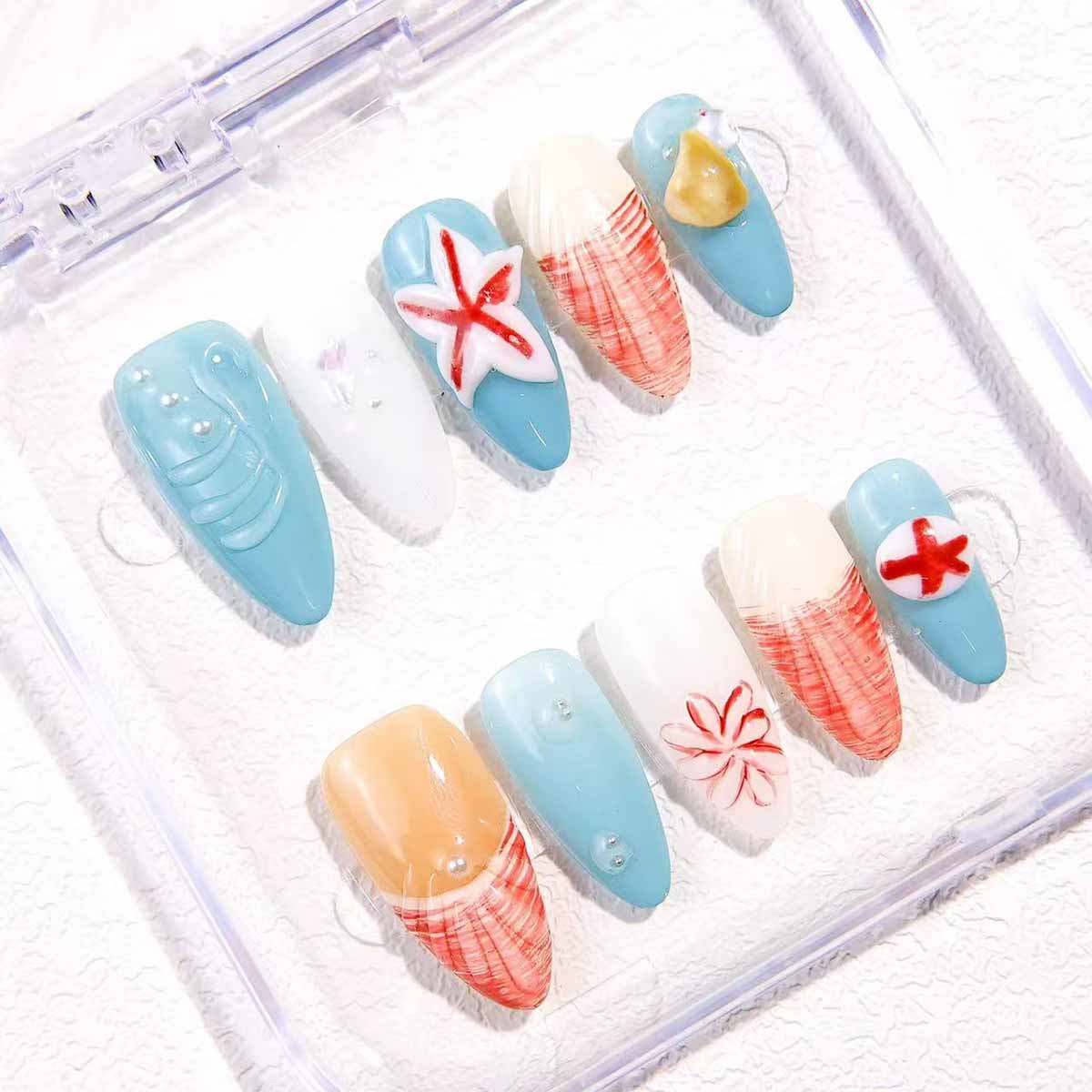 Beach - themed Nail Art