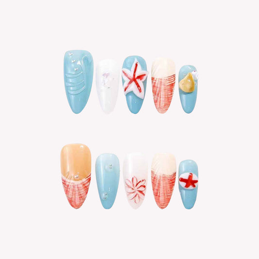 Beach - themed Nail Art