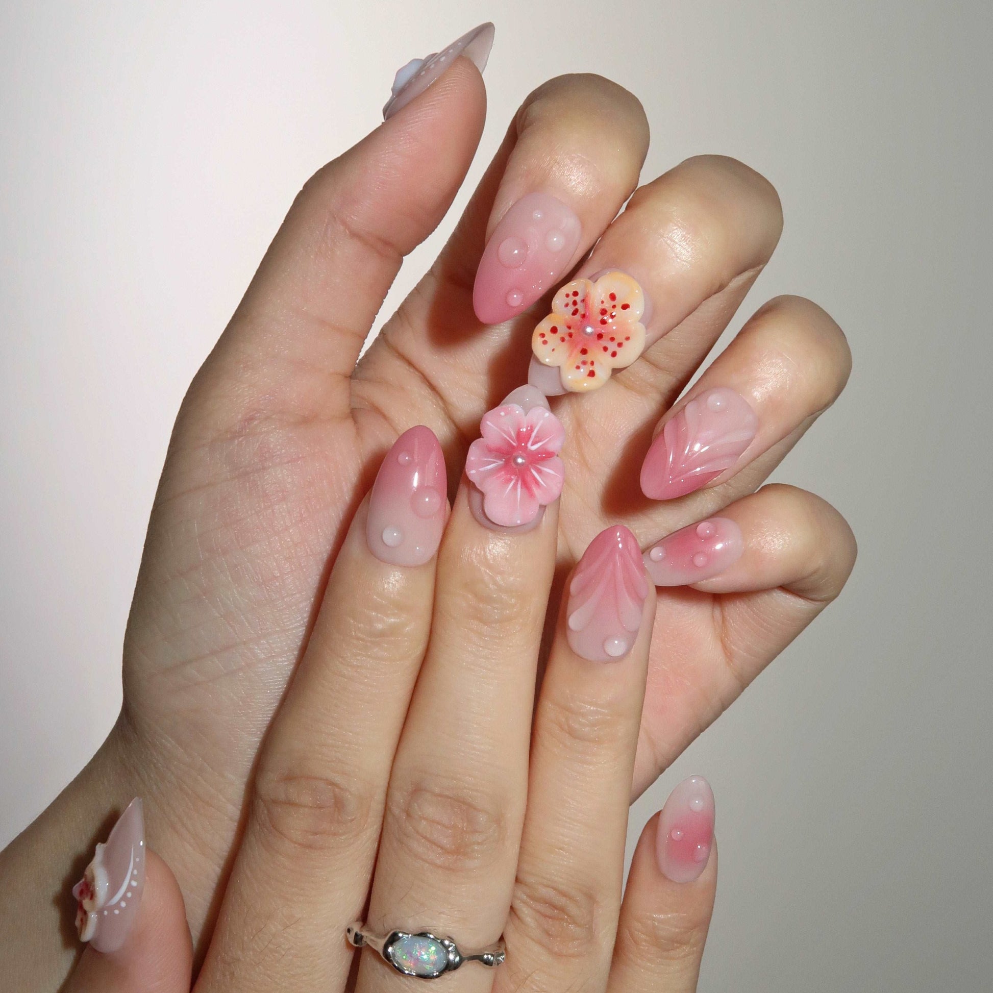 Beachside Fizz - Ersa Nails Nude Pink PressOnNails