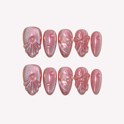 Blush Starlight - Ersa Nails Pink PressOnNails