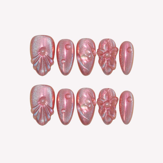 Blush Starlight - Ersa Nails Pink PressOnNails