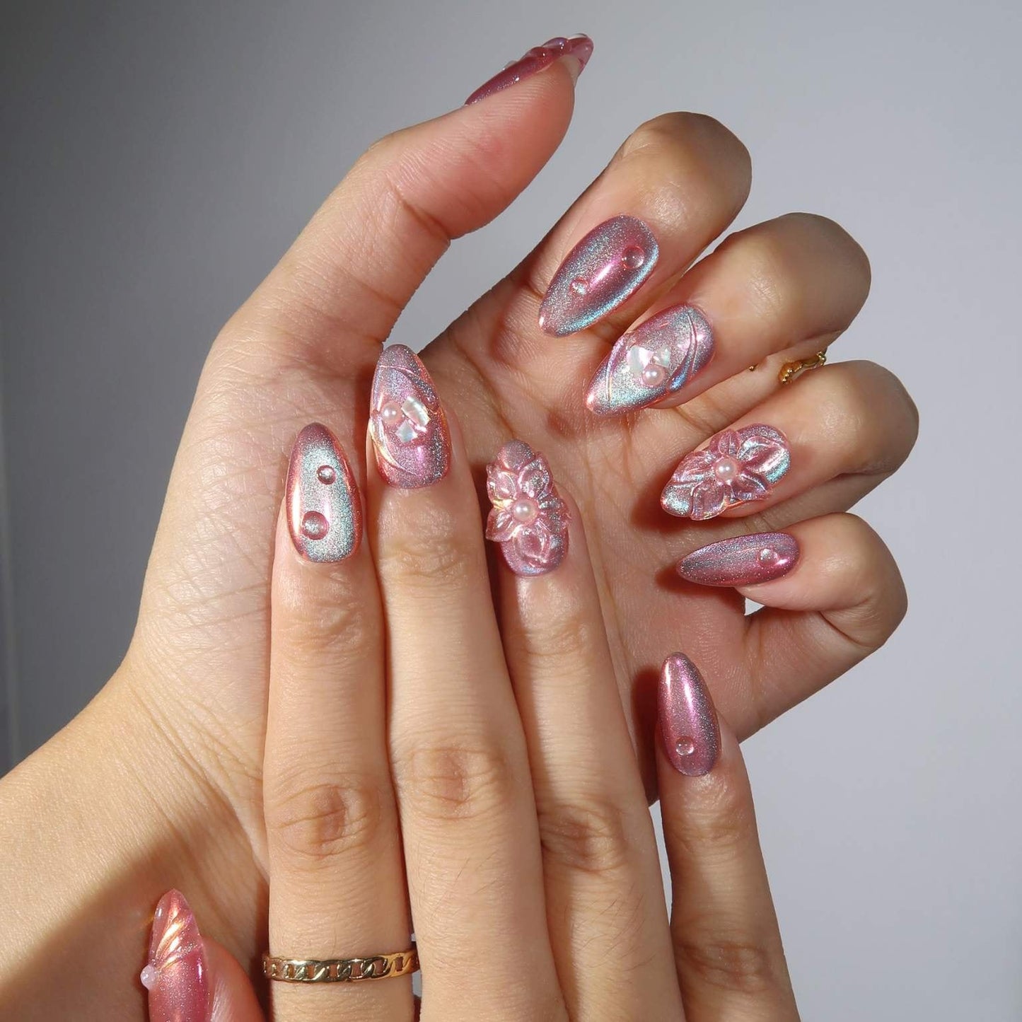 Blush Starlight - Ersa Nails Pink PressOnNails