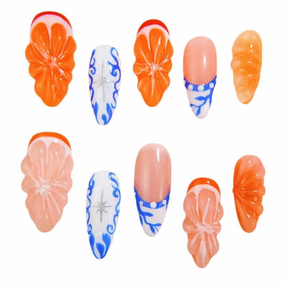 Citrus - inspired Nail Art