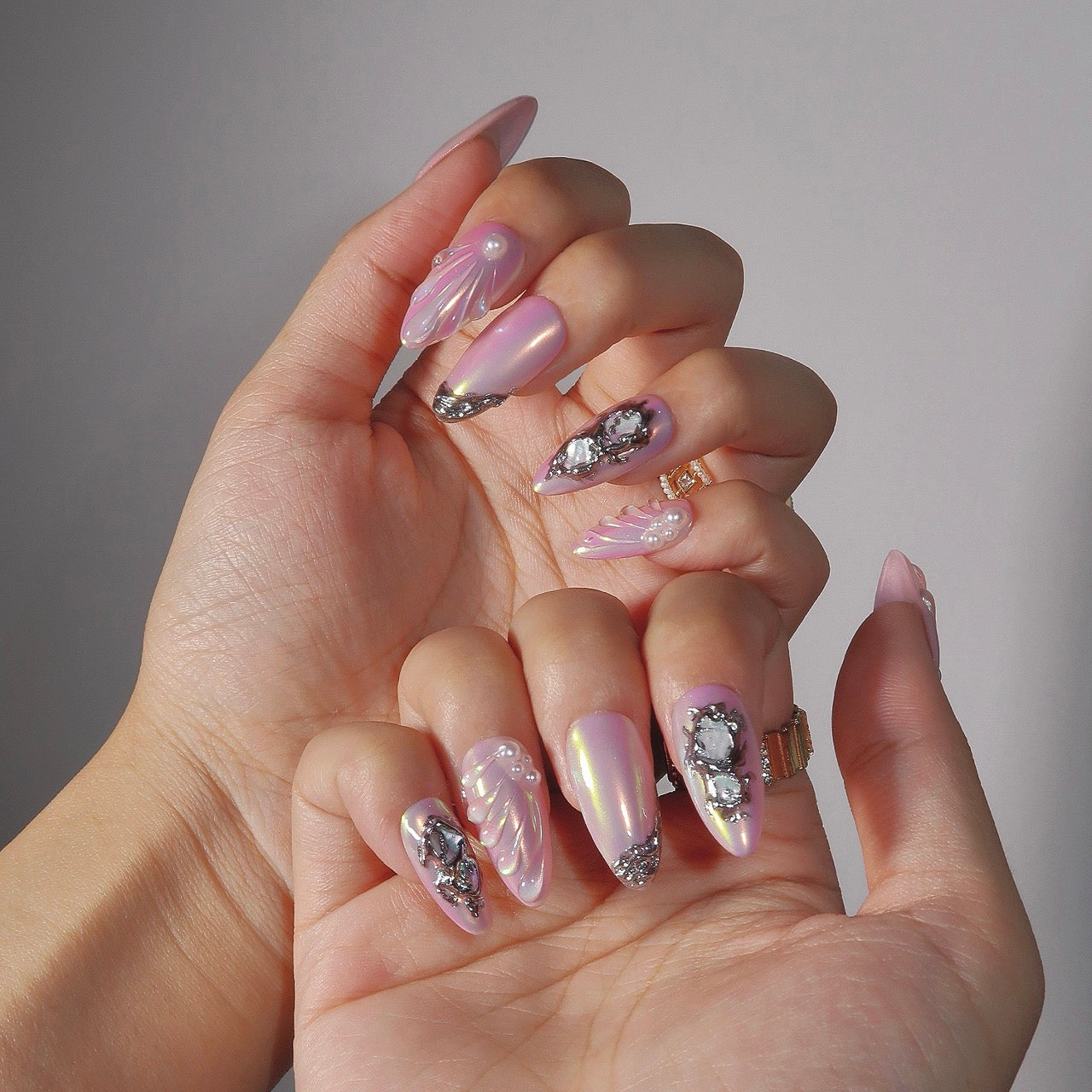 Ethereal Bliss - Ersa Nails Pink PressOnNails