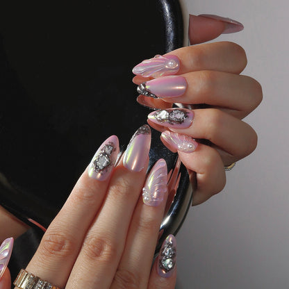 Ethereal Bliss - Ersa Nails Pink PressOnNails