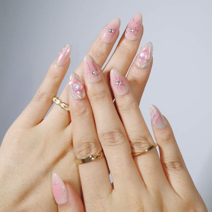 Love Me Tender - Ersa Nails Pink PressOnNails