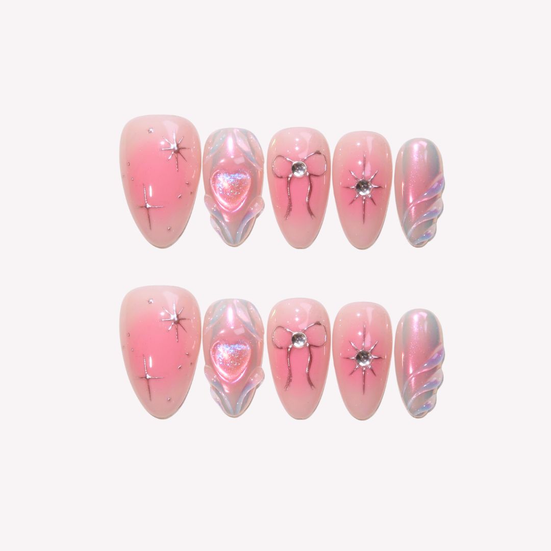 Love Me Tender - Ersa Nails Pink PressOnNails