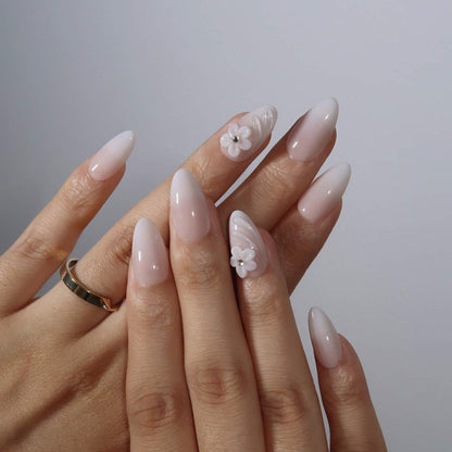 Venus - Ersa Nails White Nude Pink PressOnNails