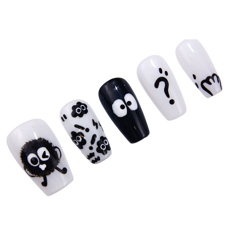 Whimsical Black & White Charms